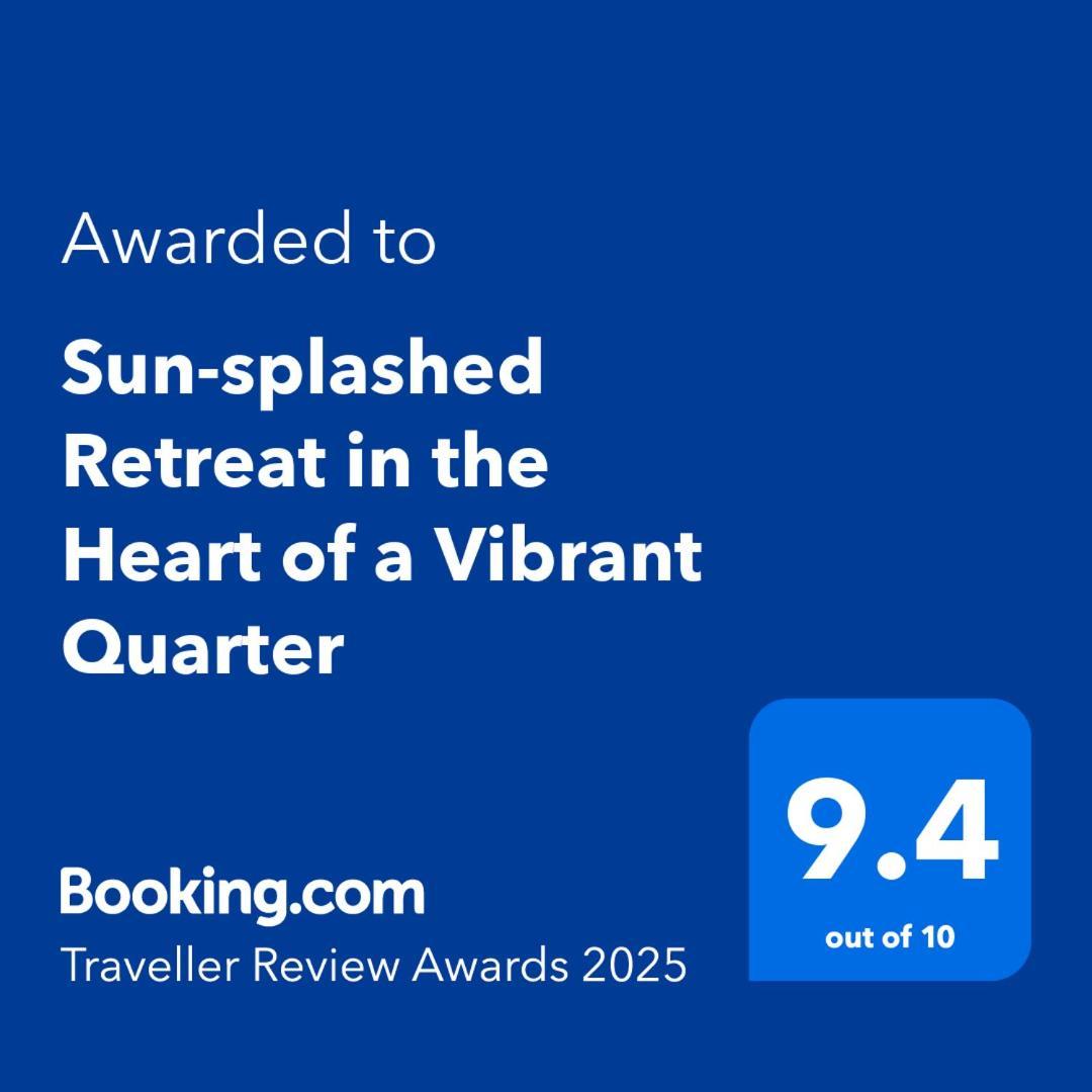 Sun-Splashed Retreat In The Heart Of A Vibrant Quarter Budapest Luaran gambar